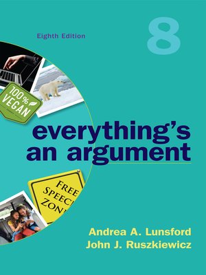 cover image of Everything's an Argument